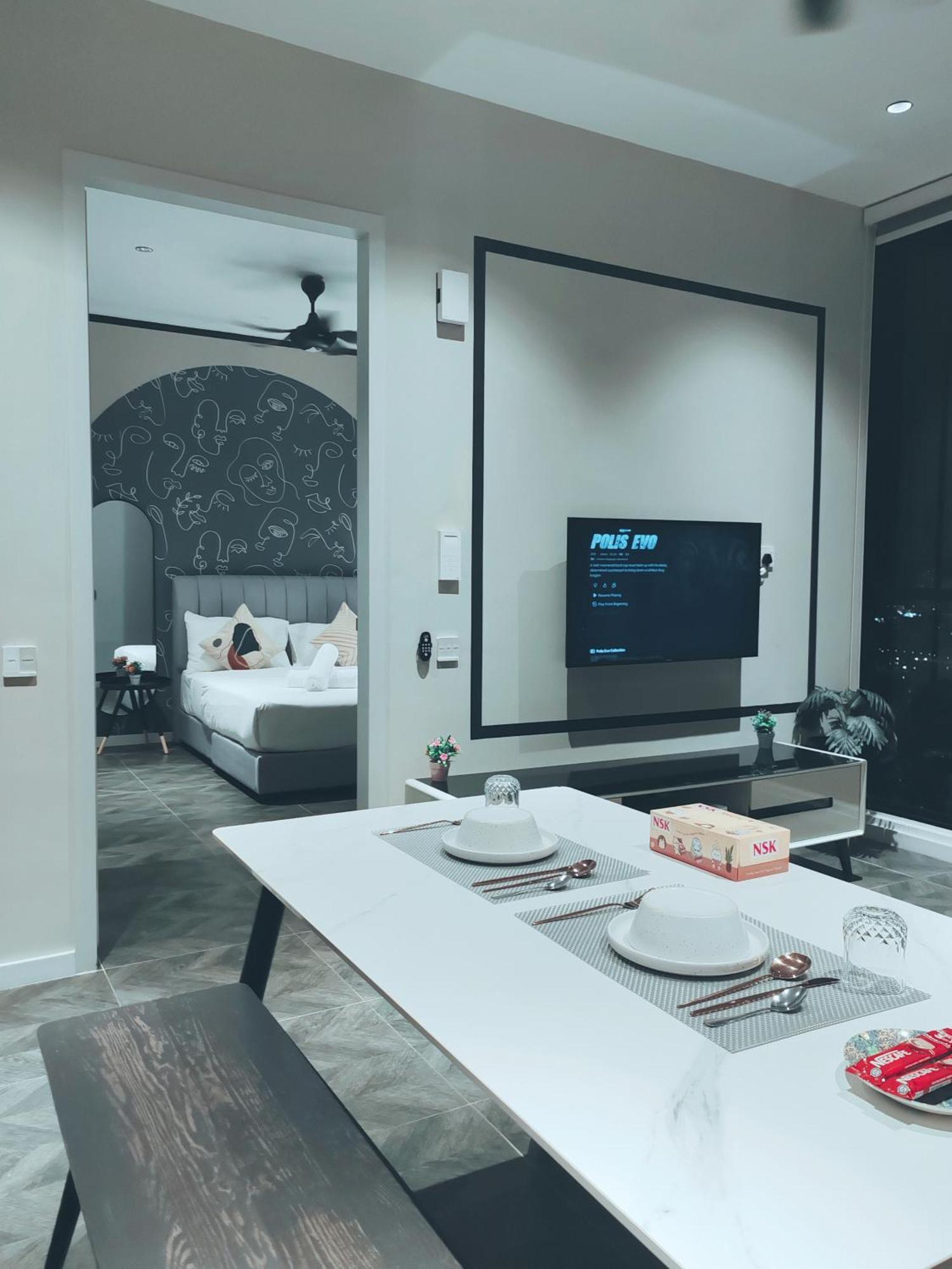 קואלה לומפור Scarletz Suites Klcc By Luxe Suites חדר תמונה