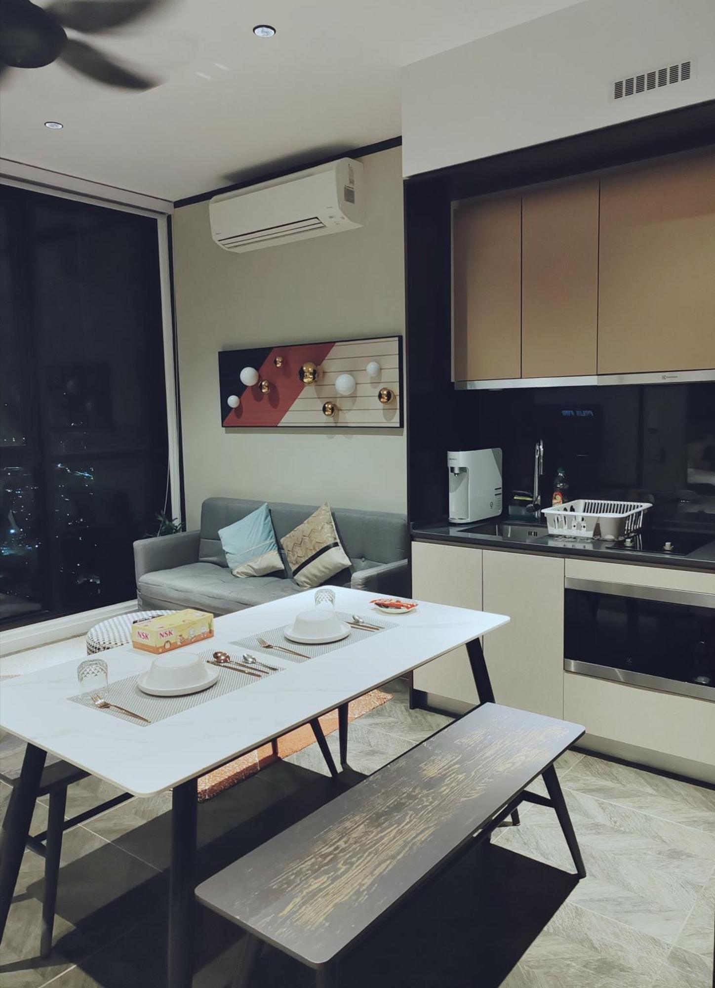 קואלה לומפור Scarletz Suites Klcc By Luxe Suites חדר תמונה